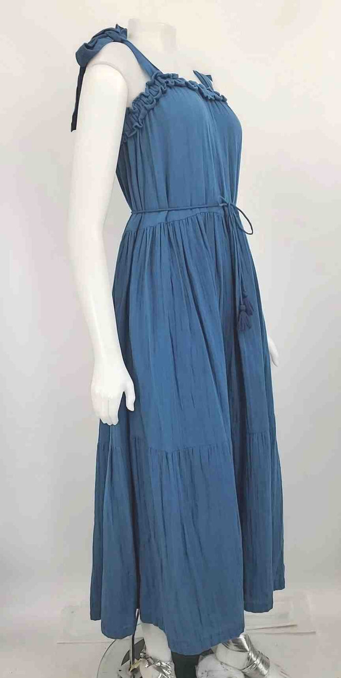 cleobella blue dress CLEOBELLA Lotte Mini Dress In Vintage Blue Medium