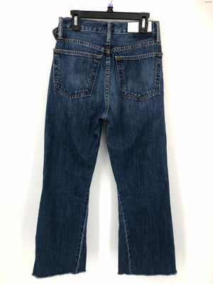 RE/DONE Blue Cotton Denim Button Fly Size 25 (XS) Jeans