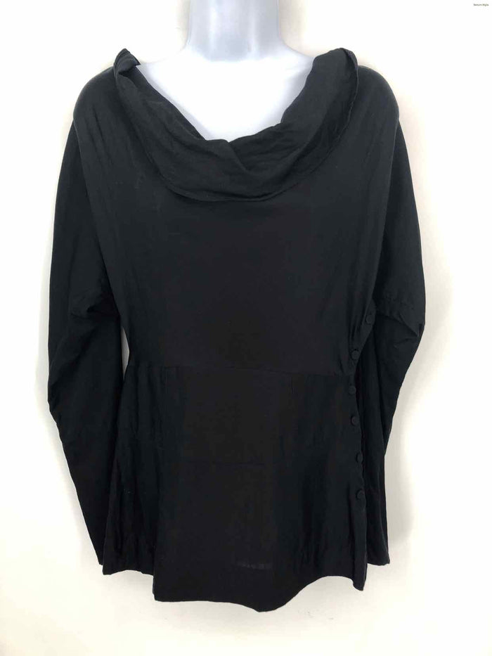 STELLA MCCARTNEY Black Silver Made in Italy Longsleeve Size SMALL (S) Top