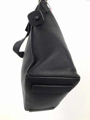 ALL SAINTS Black Leather Shoulder Bag Purse