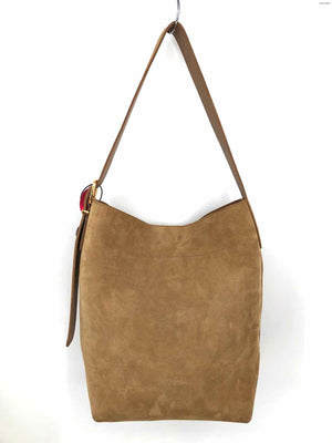 MADEWELL Beige Suede One Strap Purse