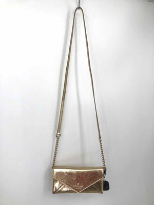 KATE SPADE Gold Wallet on a Strap Purse