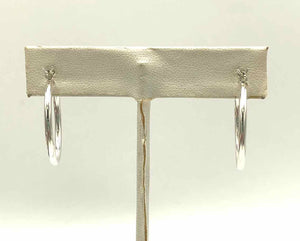 Sterling Silver Hoops ss Earrings