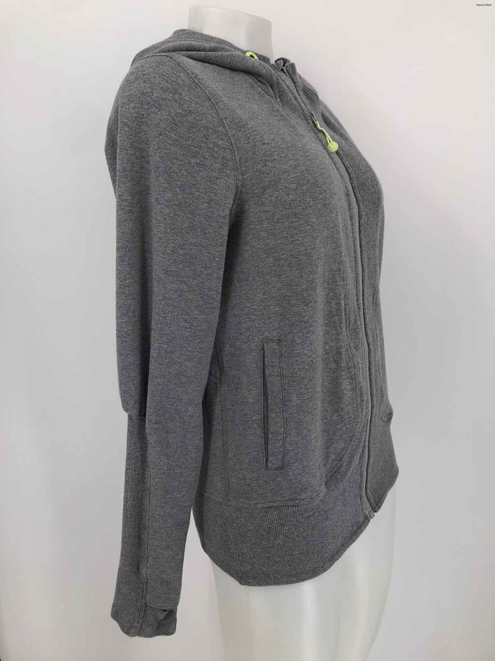 LULULEMON Gray Heathered Hoodie Size 10  (M) Activewear Jacket