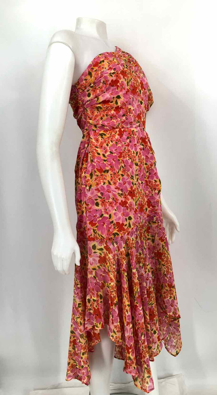 astr one shoulder floral dress astr: andrea dress
