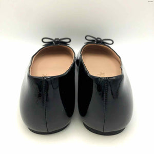 KATE SPADE Black Patent Leather Ballet Flat Shoe Size 6-1/2 Shoes