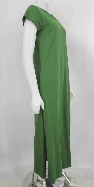 ALL SAINTS Green Short Sleeves Maxi Length Size 4 (S) Dress – ReturnStyle