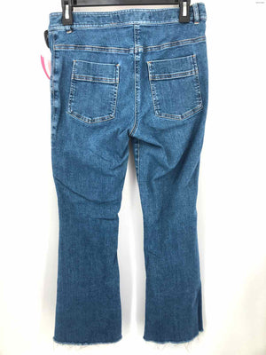 VERONICA BEARD Blue Denim Made in USA Mid-Rise Flare Size 8  (M) Jeans