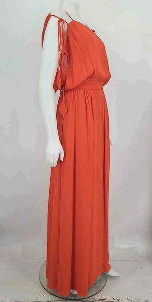 TORY BURCH Orange Sleeveless Maxi Size 4 (S) Dress – ReturnStyle TORY BURCH Orange Sleeveless Maxi Size 4 (S) Dress – ReturnStyle