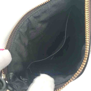 COACH Brown Black Pre Loved Monogram Crossbody Purse