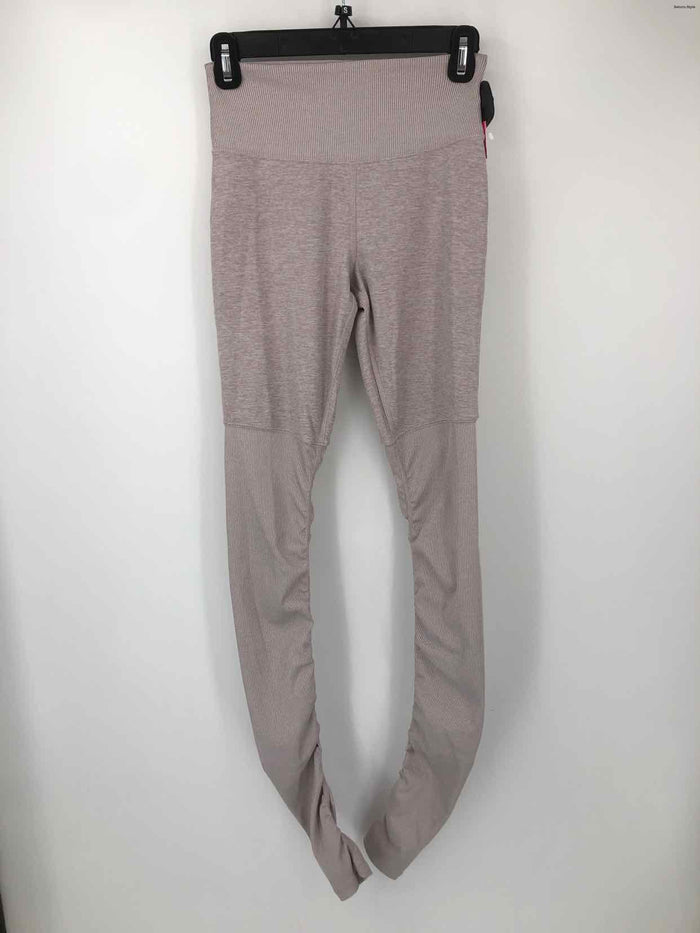 ALO Beige Heathered Legging Size SMALL (S) Activewear Bottoms
