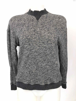 DEREK LAM Gray Heathered Sweatshirt Size 8  (M) Sweater