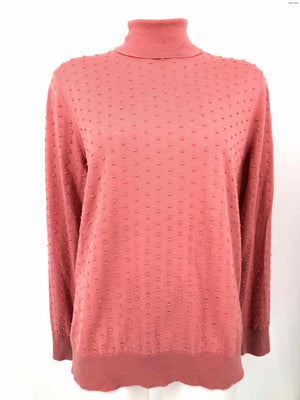 COS Pink Knit Turtleneck Longsleeve Size LARGE  (L) Sweater