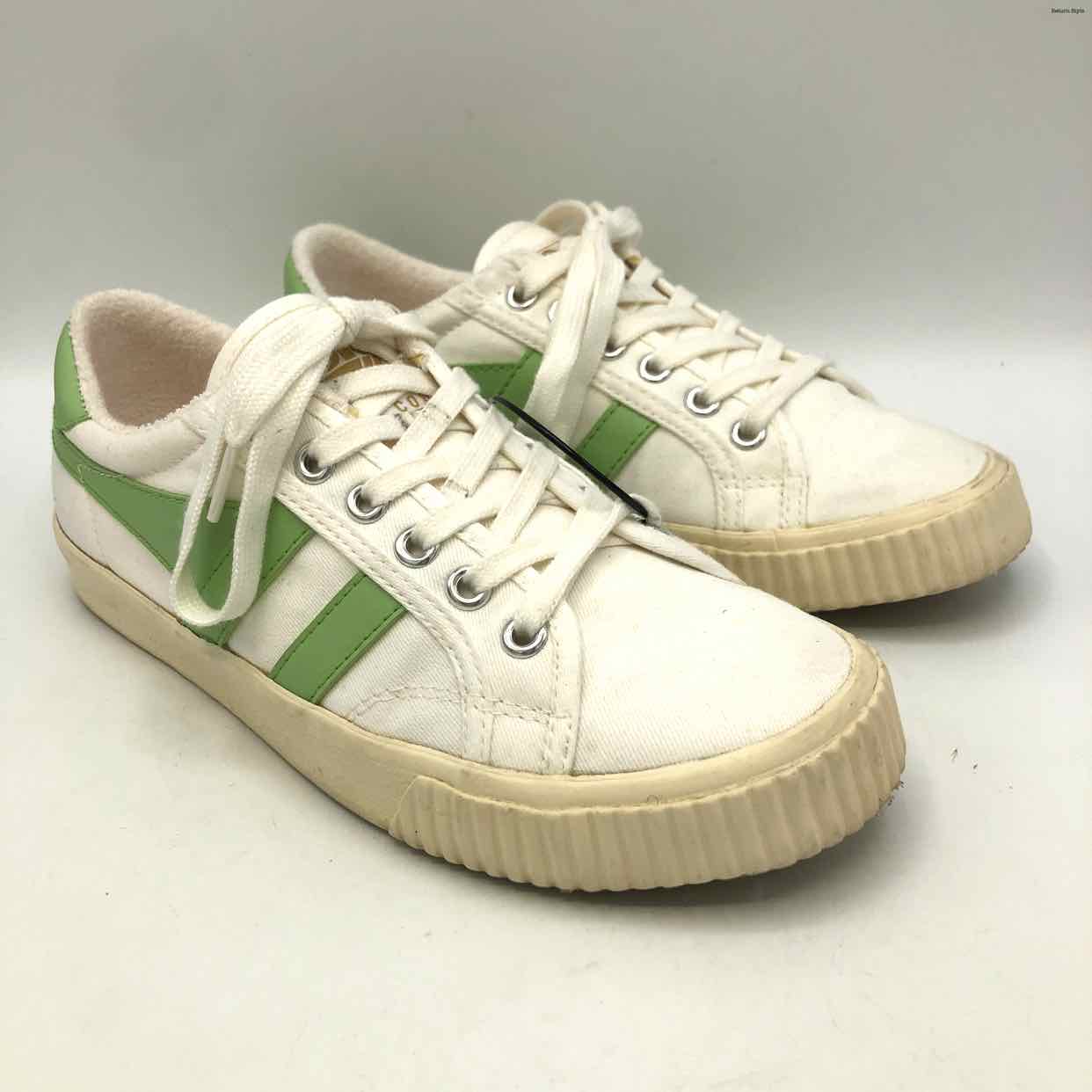 GOLA White Green Sneaker Shoe Size 6-1/2 Shoes – ReturnStyle