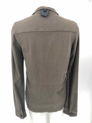 JAMES PERSE Gray Button Up Longsleeve Women Size LARGE  (L) Jacket