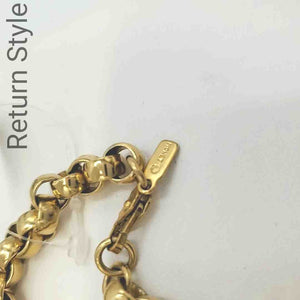 MONET Goldtone Links Necklace