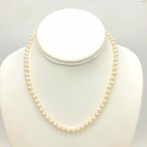 Pearl 16" 5mm 14k-Necklace