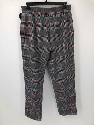 PARKER Black & Red White Grid Size SMALL (S) Pants