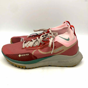 NIKE Red Green Multi Lace up Sneaker Shoe Size 11 Shoes
