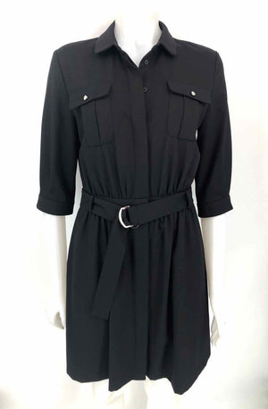 BA&SH Black Silver w/belt Size MEDIUM (M) Dress