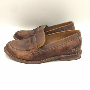 BED STU Brown Leather Distressed Loafer Shoe Size 9 Shoes