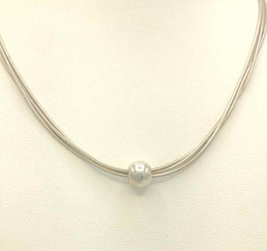 SILPADA Sterling Silver 3 Strand ss Necklace