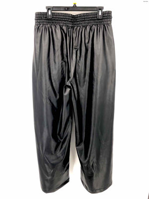 OPEN EDIT Black Synthetic Wide Leg Size LARGE  (L) Pants