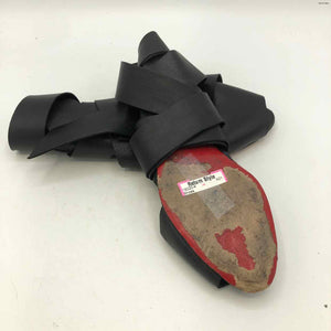 LOUBOUTIN Black Made in Italy Flats Ribbon Shoe Size 37 US: 7 Shoes