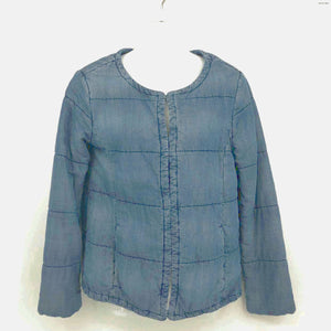 CLOTH & STONE Blue Denim Quilted Women Size X-SMALL Jacket