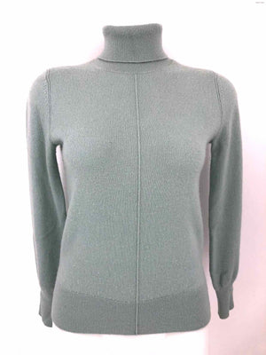 CLUB MONACO Mint Green Cashmere Turtleneck Longsleeve Size X-SMALL Sweater