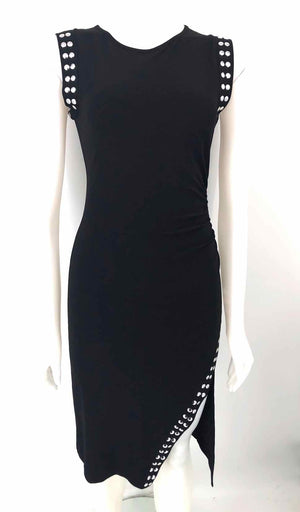 BAILEY 44 Black Silver Made in Canada Studded Sleeveless Size 2  (XS) Dress