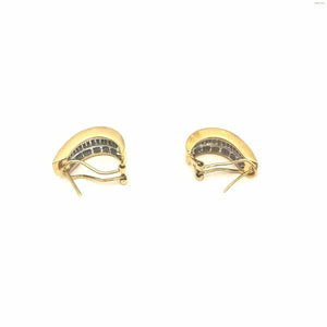 14K Gold Diamond 14k-Earring