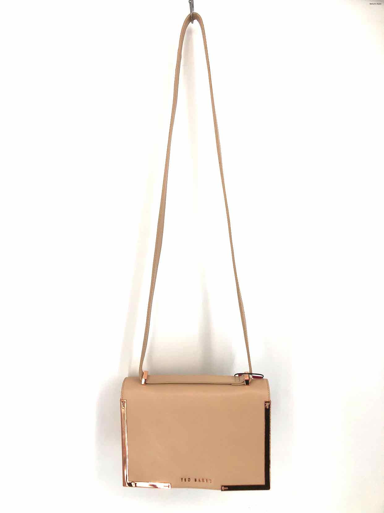 KATE SPADE Beige Gold Pebbled Leather Purse – ReturnStyle