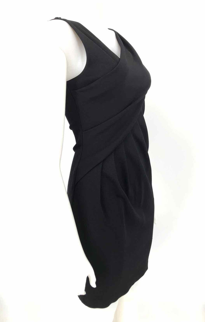 MOSCHINO Black Cross Front Size X-SMALL Dress