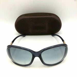 TOM FORD Navy Black Pre Loved Sunglasses w/case