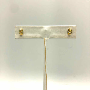 Goldtone Flower Studs Earrings