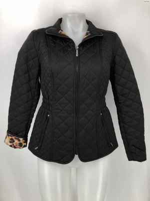 LAUNDRY Black Quilted Women Size Petite (S) Jacket
