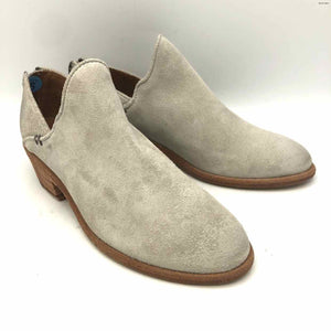 FRYE Gray Tan Suede Bootie Shoe Size 6 Shoes