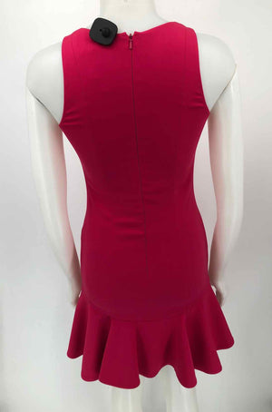 JAY GODFREY Pink Tank Ruffle Trim Size 2  (XS) Dress