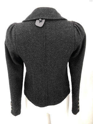 FREE PEOPLE Charcoal Tweed Women Size 2  (XS) Jacket