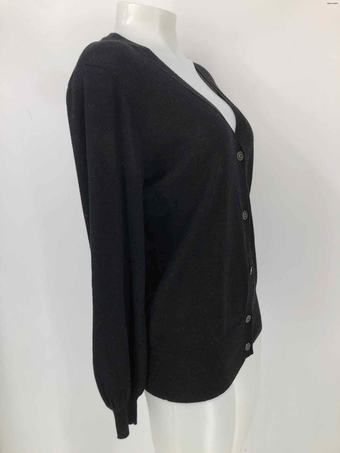 TRINA TURK Black Sparkle Cardigan Size LARGE  (L) Sweater