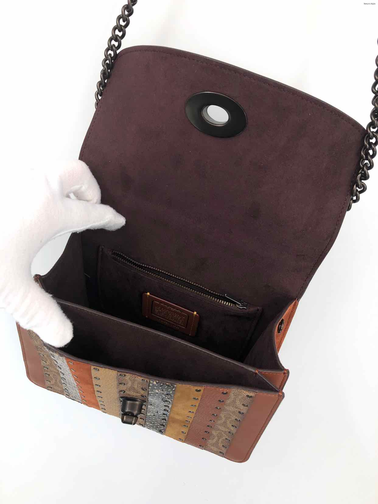 Coach | Bags | Coach Ashley Satchel In Brown Leather Purse Handbag With  Silver Detail | Poshmark