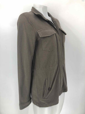 JAMES PERSE Gray Button Up Longsleeve Women Size SMALL (S) Jacket