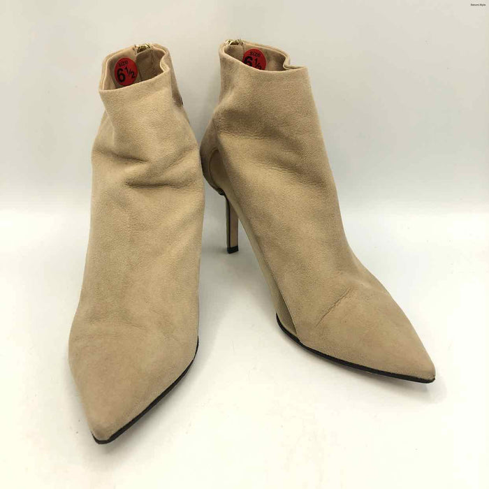 TAMARA MELLON Beige Suede Made in Italy 3"Heel Shoe Size 36.5 US: 6.5 Shoes