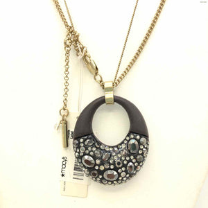 KENNETH COLE Black Goldtone "Crystal" Jewelry Set