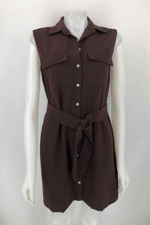 AMANDA UPRICHARD Brown w/belt Size SMALL (S) Dress
