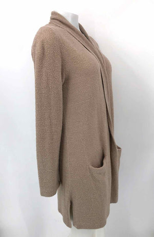 BAREFOOT DREAMS Beige Knit Wrap Size LARGE  (L) Sweater
