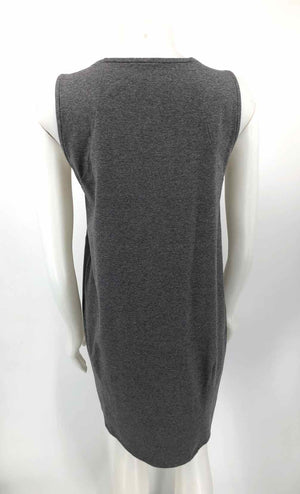 EILEEN FISHER Gray Heathered Tank Size SMALL (S) Dress