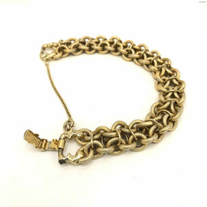 GOLDETTE Goldtone Chain Vintage Bracelet