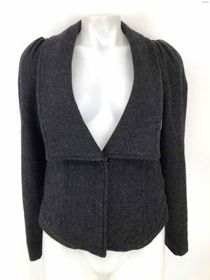 FREE PEOPLE Charcoal Tweed Women Size 2  (XS) Jacket
